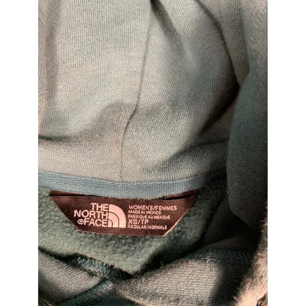 The North Face Fine Alpine Equipment Hoodie Women's XS Green Cotton Blend